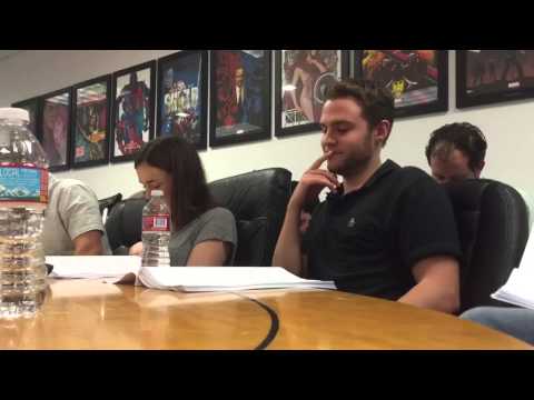 Iain & Elizabeth table read 3x18 // SPOILERS