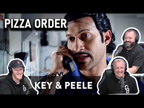 Key & Peele - Pizza Order REACTION!! | OFFICE BLOKES REACT!!