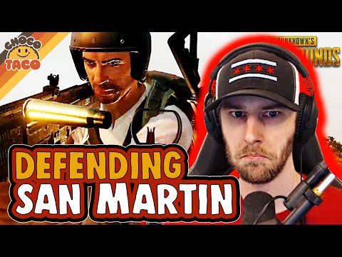 Defending San Martin ft. Halifax - chocoTaco PUBG Duos