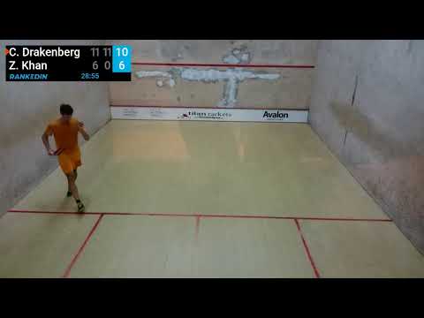 Christian Drakenberg vs Zeeshan  Khan - Jonas Cup 2020 (SSK)