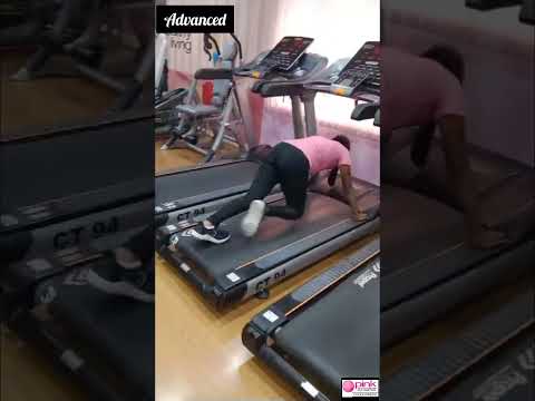 Beginner and advanced level in Treadmill 🔥👍 #youtube #fitness #treadmill