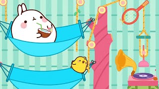 Download lagu Keluarga Robinson | Kartun Lucu Anak Anak | Molang Bahasa mp3