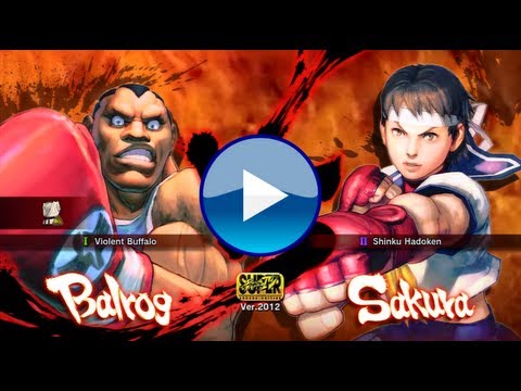 Akimo ( Balrog ) vs haniwa333 ( Sakura ) SSF4 AE 2012 720p HD | PhilaGilla