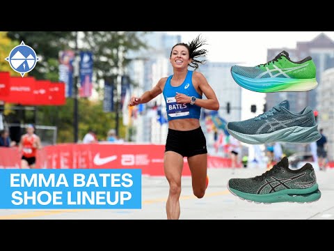 Emma Bates Running Shoe Lineup  | Top ASICS Daily Trainers and Racers!