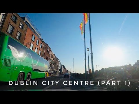 Dublin City Centre 🇮🇪 (Part 1) Ireland Driving Tour (4K)