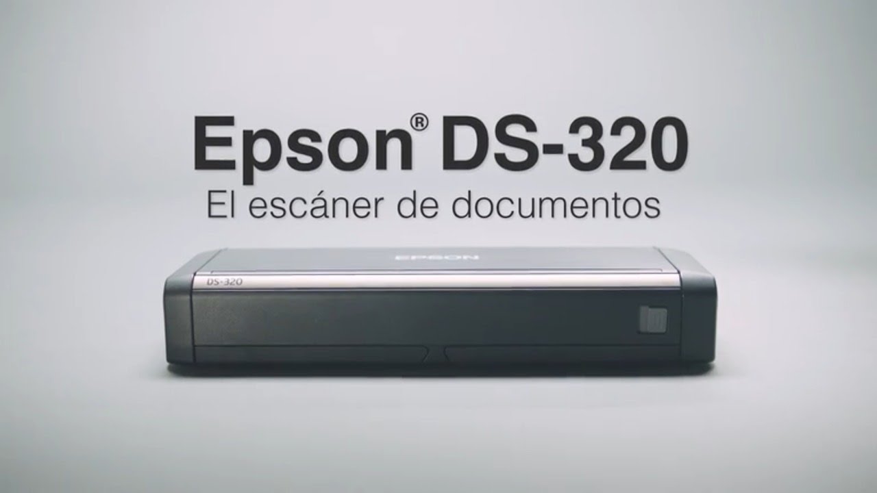 Epson DS-320 Escáner de documentos portátil | Toma el recorrido