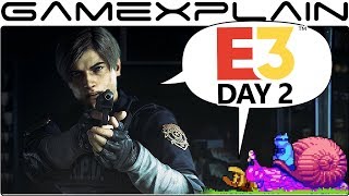 E3 Day 2 Wrap-Up: Team Sonic Racing, Resident Evil 2, Killer Queen Black, & MORE Smash Bros.