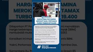 Download lagu HARGA BBM PERTAMINA MEROKET NAIK, PERTAMAX TURBO TEMBUS RP 19.400 mp3