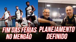 FIM DAS FÉRIAS! SAIBA AS NOVIDADES NA REAPRESENTAÇÃO DO FLAMENGO | PROGRAMAÇÃO DO MENGÃO EM PORTUGAL