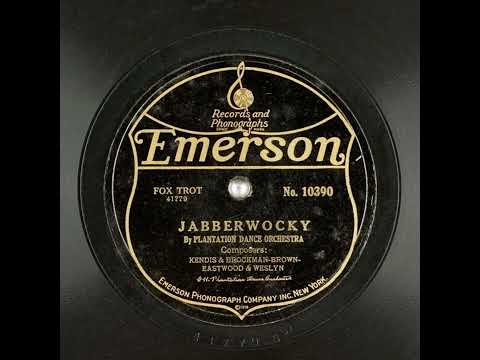 Jabberwocky - Plantation Dance Orchestra