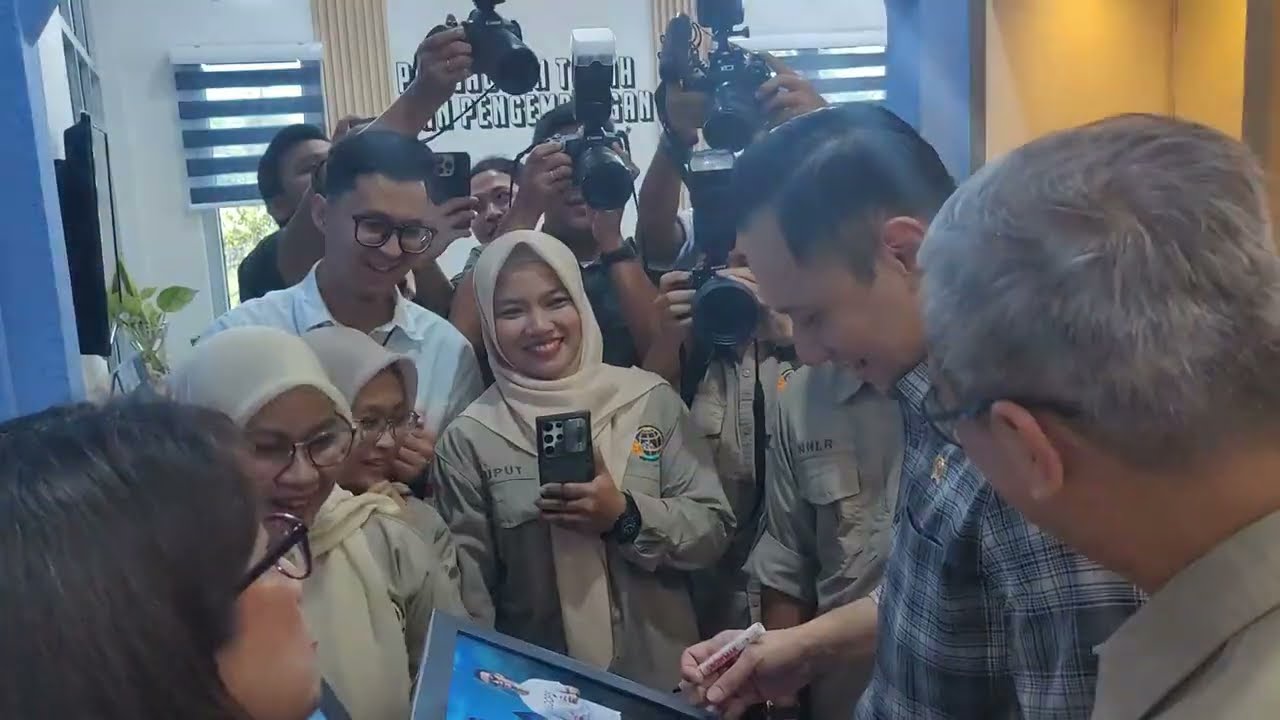 Office Tour Menteri ATR/Kepala BPN di Kantor Pertanahan Kab. Kubu Raya
