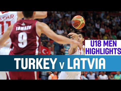 Turkey v Latvia - Highlights - Quarter-Finals - 2014 U18 European Championship