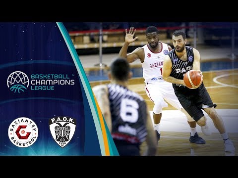 Gaziantep v PAOK - Highlights - Basketball Champions League 2017-18