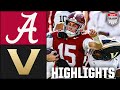 Vanderbilt Commodores Vs Alabama Crimson Tide Full Game Highlights ESPN College Football
