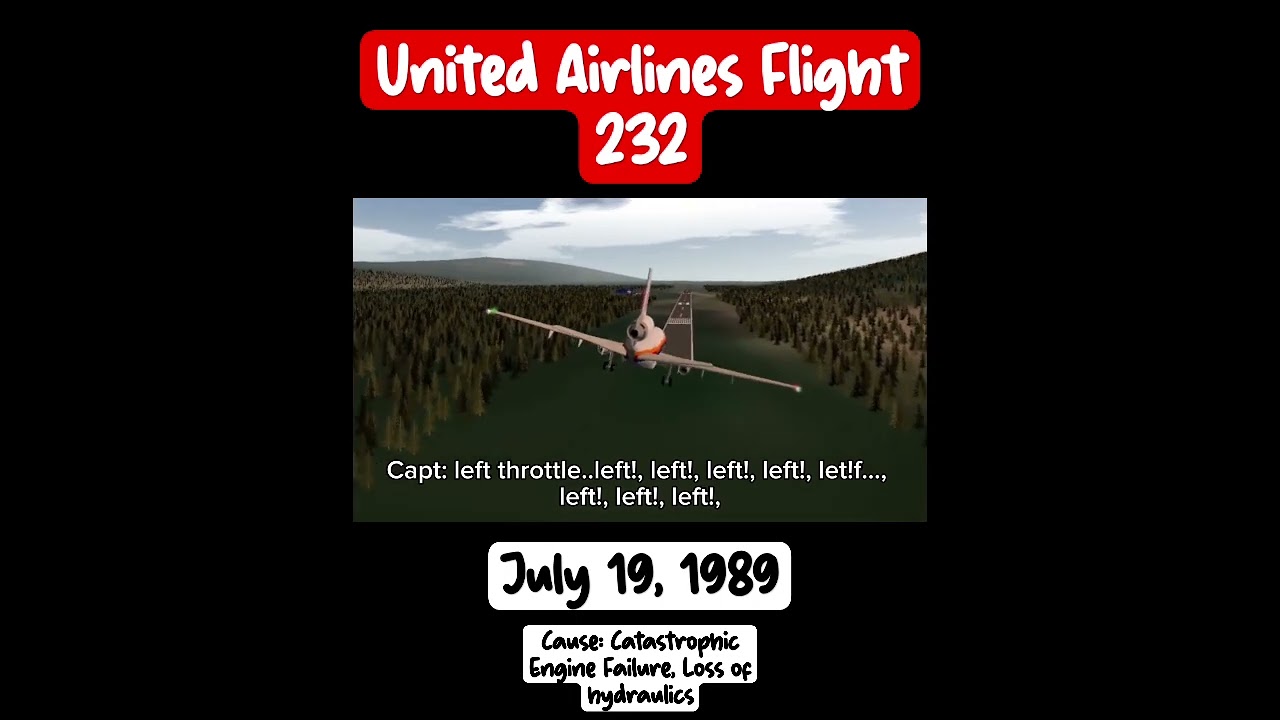 United Airlines Flight 232 Recreation | Simpleplanes | #planecrash #planes #dc10 | HyunStarLiner