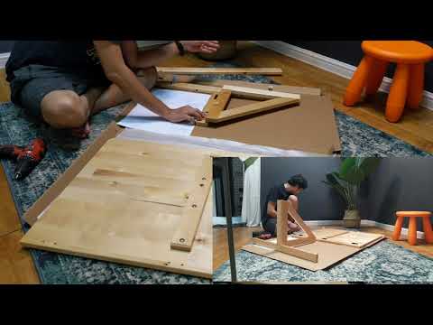 Ikea NORBO |How to install Norbo (cara memasang meja lipat didinding)