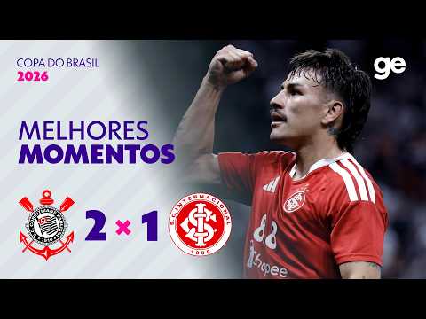 Gols e melhores lances de Corinthians x Internacional