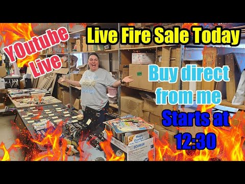 Fire Sale Today Starting At 12:30 Over 80 Items - Buy direct from me in a fun way -Online Re-seller