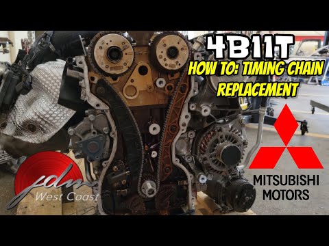 How To: Replacing Timing Chain on the Abandoned Mitsubishi Evo X | Part 2