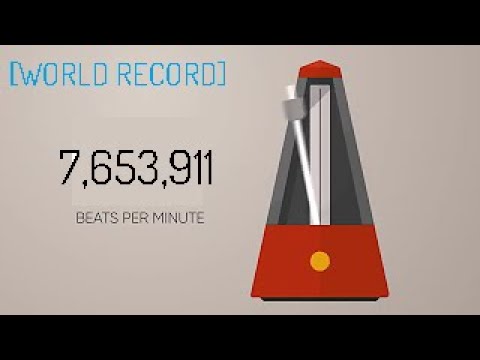 [WORLD RECORD] Reaching 7,653,911 BPM in a Metronome