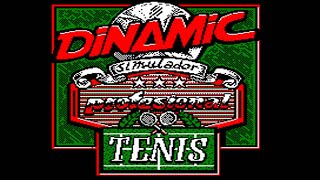 [Amstrad CPC] Professional Tennis Simulator