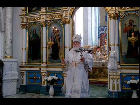 19.08.2016 - Благословение митр. Павла на Преображение Господа Бога и Спаса нашего Иисуса Христа.