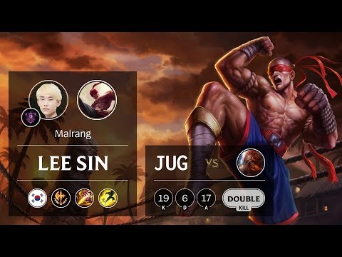Lee Sin Jungle vs Gragas - KR Master Patch 9.15