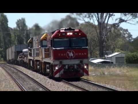 NR75 "Sandfly" leading a steel train through through Bargo, NSW