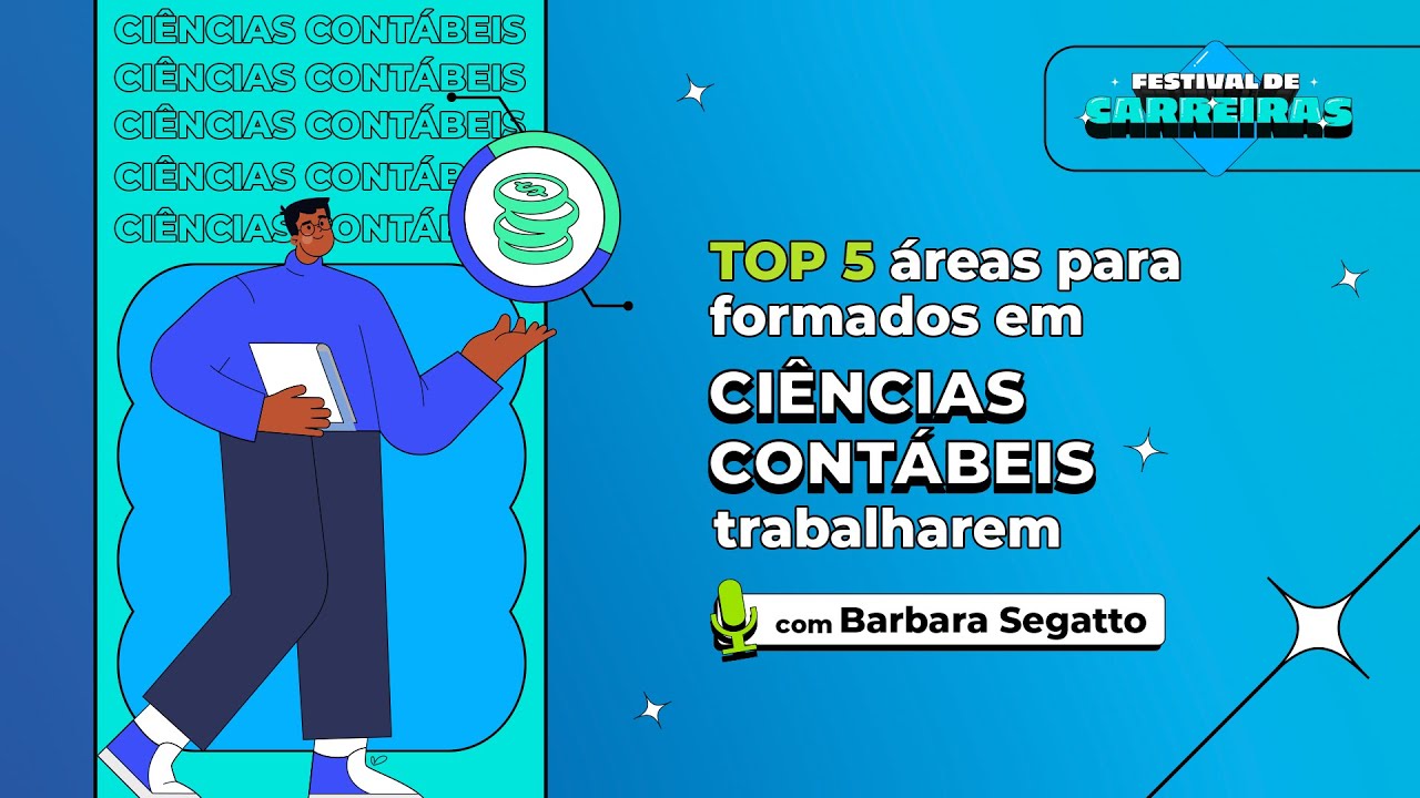 Top 5 áreas para formados em Ciências Contábeis trabalharem!