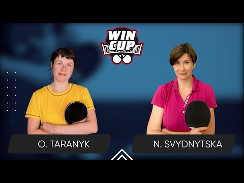 13:15 Olena Taranyk - Nataliia Svydnytska 28.10.2024 WINCUP Women Master. TABLE 2