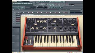 Video thumbnail for Elektrostudio Model Pro freeware VSTi plug-in (Moog Prodigy emulation) by sauermusicDE