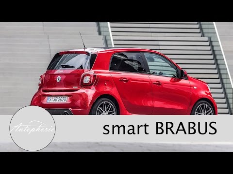 2016 smart BRABUS forfour (80kW/109 hp) in test / driving report / review - Autophorie
