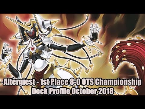 Altergeist - 1st Place 8-0 OTS Championship - Yugioh October 2018 Deck Profile