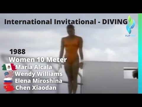 1988 Women 10 Meter Diving - Mc Donalds Diving Cup - International Invitational