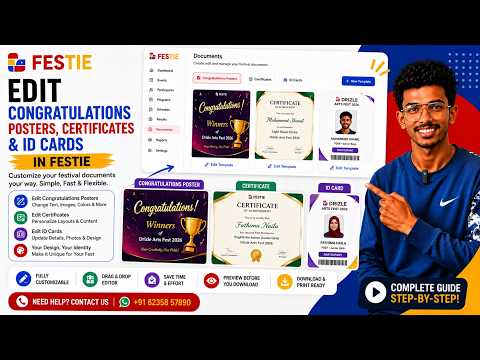 Edit Congratulations Posters & Certificates