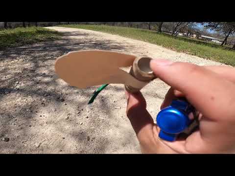 Flying homemade ground bloom