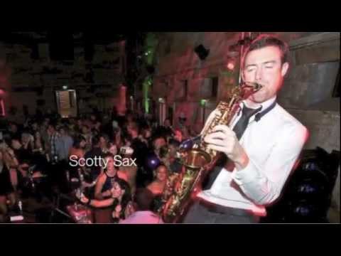 Live sax with Deep House