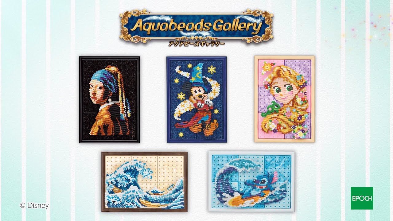 【アクアビーズ】 🔵⚫🔴アクアビーズギャラリー30秒 PV🟡🟠⚪