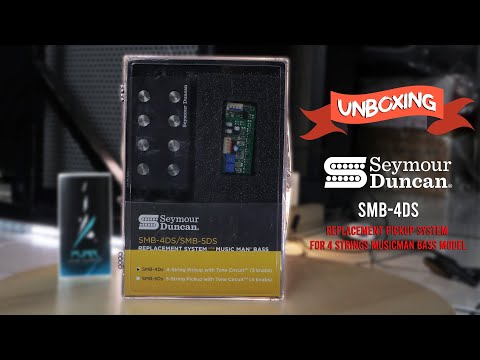 UNBOXING SEYMOUR DUNCAN SMB-4DS MUSICMAN BASS MODEL