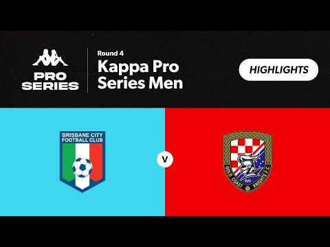 Kappa Pro Series Men Round 4 - Brisbane City FC vs. Gold Coast Knights Highlights