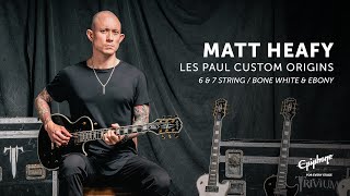 Epiphone Matt Heafy Les Paul Custom Origins - BW Video