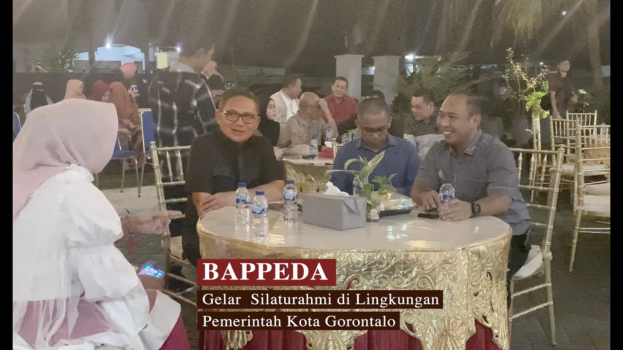 Usai Lebaran, Bappeda Kota Gelar Silaturahmi dilingkungan Pemkot Gorontalo