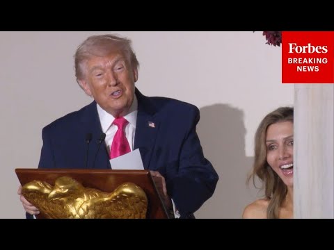 Video | 'Is She Going To Choke?': Trump Cracks Joke After Inviting Erin Elmore To Stage To Deliver Remarks