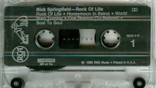 Rick Springfield - 02 Honeymoon In Beirut (Cassette)