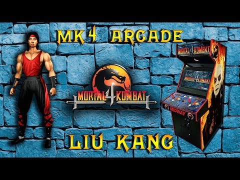 Mortal Kombat 4 ARCADE MAME 2019 | Liu Kang Playthrough (Master II)