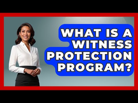 What Is A Witness Protection Program? - Making Politics Simple