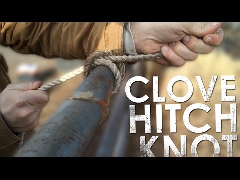 How To Tie A Clove Hitch Knot | The Sticks Outfitter | EP. 9