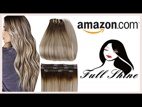 Amazon Full Shine Hair Extensions Review | Worth it???