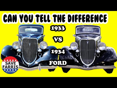 Ford's Hidden Changes: 1933 vs 1934 Coupe Secrets