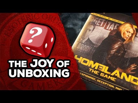 The Joy of Unboxing: Homeland the Game